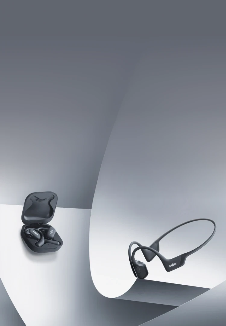 shokz kopfhörer mit open ear design
