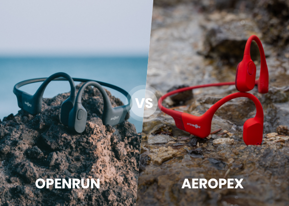 OpenRun (Schnellladeversion von Aeropex) vs. Aeropex