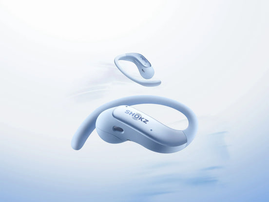 Wir präsentieren: den OpenFit Air 2 – unseren bislang leichtesten Kopfhörer mit Ohrbügel.