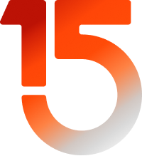 15th anniversary 2026 year logo