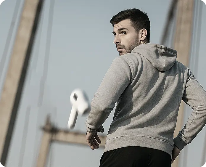 Klassische Sportkopfhörer