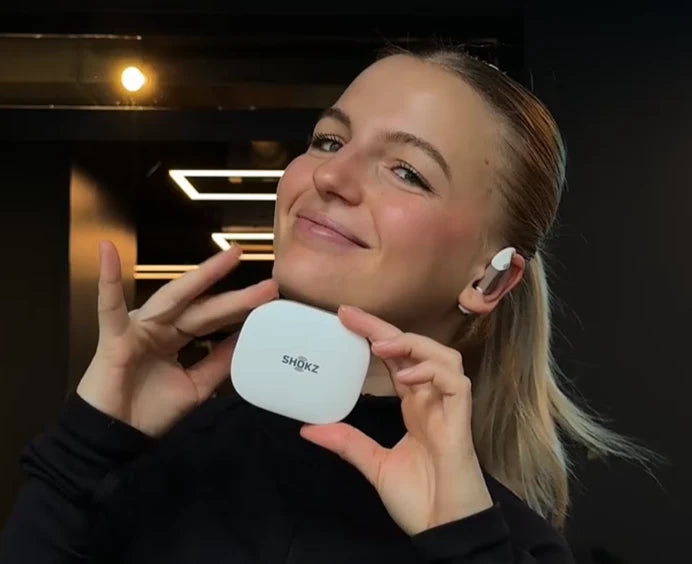 Shokz OpenFit 2 Kopfhörer für vielseitige Sportarten mit sicherem Sitz